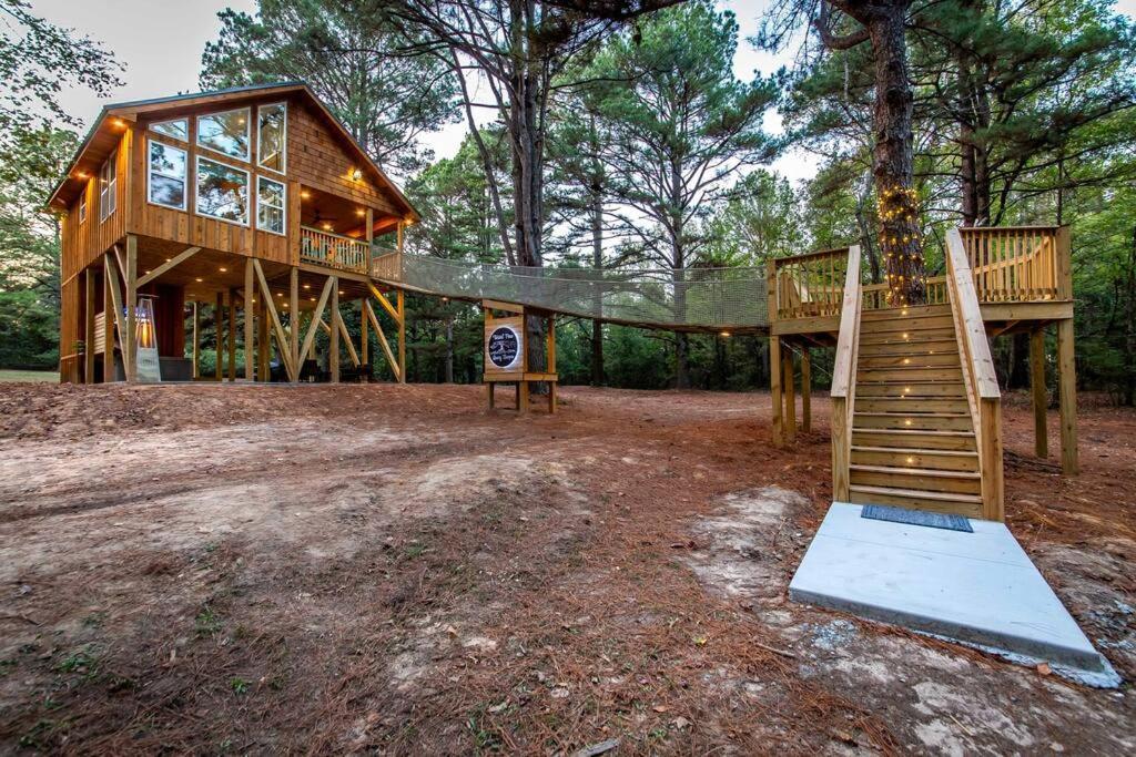 Romantic Getaway In The Treetops Cabot Exteriér fotografie