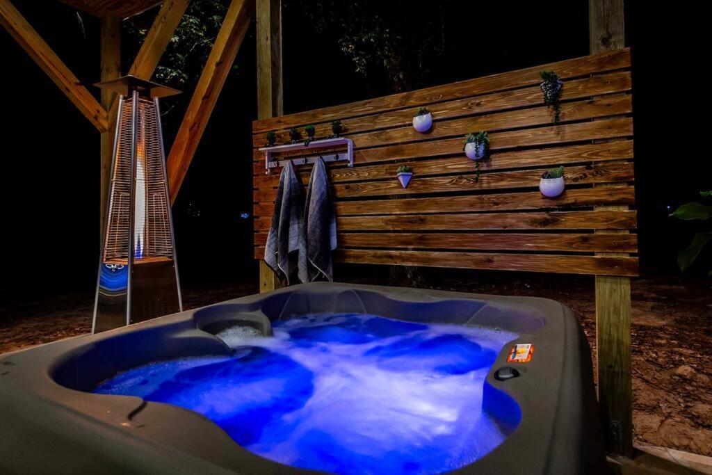Romantic Getaway In The Treetops Cabot Exteriér fotografie